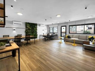 Studio Kitchen Modern Coworking Balcony - 2