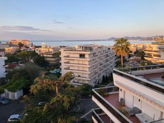 Appartement de charme, 2P, Terrasse, Vue mer, Clim, Garage - Juan-les-Pins - 6