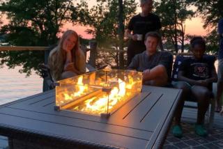 Panoramic Sunset View Waterfront Firepit - 3