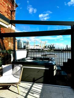 3 x Bedroom Riverside Flat with HOT TUB on Roof Terrace - Londra - 8