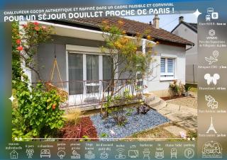 Gîte Unique Le Caijonet proche de Disneyland, Aeroport CDG, Paris - Villeparisis - 7