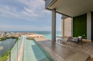 Stunning Sea View and Historic Center 20th FL/ 2BR - Cartagena das Índias - 4