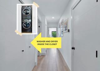 Lovely 2BR 2BA Modern Flat with Vibrant Backyard - 1