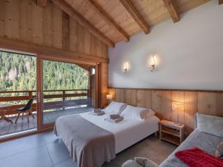 Chalet 1100 - Bo Immobilier Chatel - à mi-chemin du centre et du Linga - jacuzzi sauna et cheminée - Châtel - 8