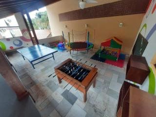 Riviera de São Lourenço Apto Completo com Churrasqueira Serviço de Praia Piscina aquecida Sauna salão de jogos e quadra - Riviera de São Lourenço - 3
