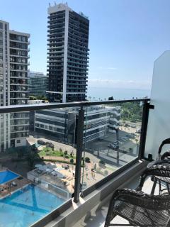 Вид на закат, море и бассейн - 6