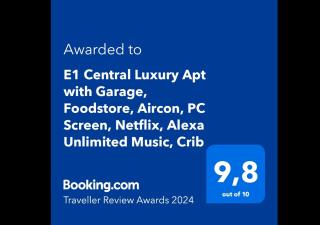 E1 Luxury OldTown Apt - 2x Parking, Foodstore, PCscreen, Netflix, Unlimited Music, Crib, BabyChair, FastWifi, Aircon - Košice - 9