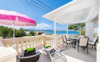 Schöne kürzlich renovierte Wohnung mit Klimaanlage und Meerblick in Barcarés - Alcúdia - 0