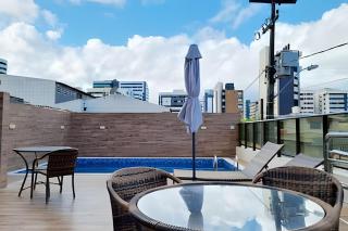 Apartamento Tranquilo e com Piscina na Jatiuca - Maceió - 3