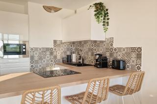 Sable & Pampas - Meublé de Tourisme 5 étoiles - Vue Panoramique & Terrasse - Climatisation - Plage à 200m - 5