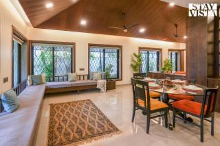 StayVista's Casa Ember - Relax with a Pool Table, Gazebo, and Inviting Swimming Pool - Lonavala - 4