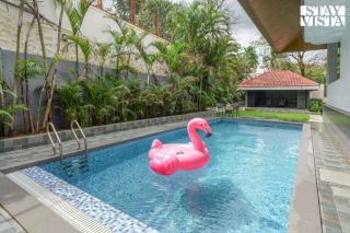 StayVista's Casa Ember - Relax with a Pool Table, Gazebo, and Inviting Swimming Pool - Lonavala - 9