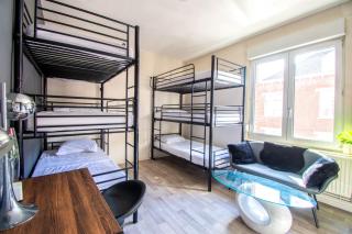 Chambre avec 6 lits chez l'hôte - Tourcoing - 8