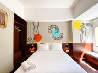 Homey Studio No Kitchen at Gateway Park LRT City Bekasi Apartment By Travelio - Bekasi - 4