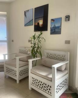 Sunny Sea View Studio Marina on private roof - Hurghada - 7