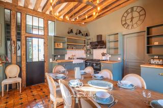 Manoir d'Exception - 20 Personnes - Piscine, Baby-Foot & Tapis de Course - Coulaines - 4