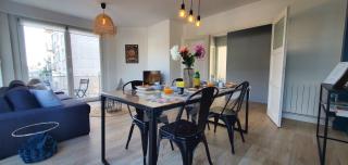 Le Clemenceau appart-Calais Nord-balcon-plage - 3
