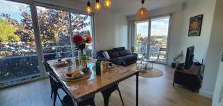 Le Clemenceau appart-Calais Nord-balcon-plage - 4