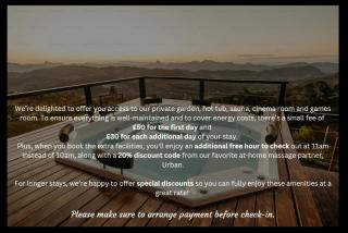 2BED Garden house w/Hot Tub, Sauna & Cinema room - 1