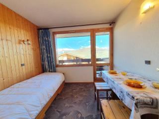 Confortable studio 2 pers. à 100m des pistes avec balcon et vue Mont-Blanc - FR-1-353-22 - La Plagne - 7