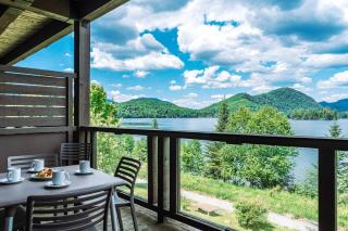 Condo overlooking Lac Superieur & mountain views - Lac-Superieur - 7
