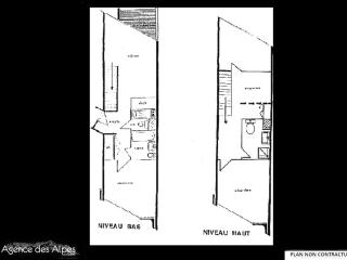 Duplex aux Ménuires, 3 pièces, 8 pers., pieds des pistes, balcon sud - FR-1-452-238 - Les Menuires - 1