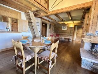 Appartement 3 pièces+cabine à Megève, près des pistes, terrasse, parking, 6 couchages - FR-1-597-1 - Megève - 0