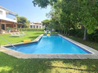 Villa Abu Lita 3 minutos andando playa Renovada Piscina y Jardin XXL Autentico lujo - 9