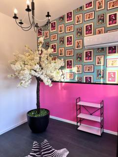Maison 60 m2 Loveroom romantique avec jacuzzi privé à 10 min de Nancy et jardin privé - - 3