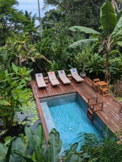 Luxury Villa plus 2 Cabins Rainforest Estate Natural Swim Pond - 8