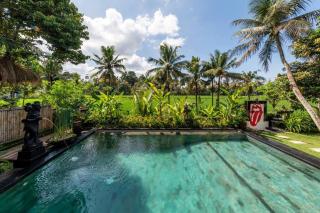 Family Villa, Shared Pool, Garden, Rice Field & Jungle Views - 1
