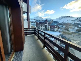 Appartement 2 pièces + mezzanine, balcon, 6 pers, Plagne Soleil, près des pistes - FR-1-351-151 - La Plagne Tarentaise - 4