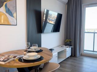 URBAN APARTMENTS GLOBAL SKYLINE RAFAEL CENTRUM , 17th Floor No 22, Free Garage, Self Check-in - Katowice - 5