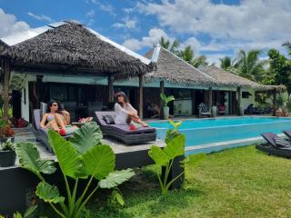 La VILLA BORAHA 300m2 PROPRIÉTÉ ENTIERE en bord de plage PISCINE PRIVEE Cuisine équipéeTV Wifi - 4