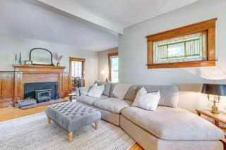 Near Lake Historic Boyne City Home with Fire Pit! - 7