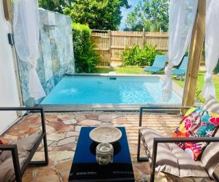 Géko, piscine, jardin, paisible - Sainte-Luce - 0