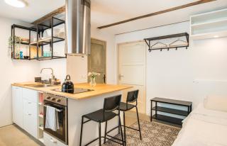 Quiet center studio with private parking - Riga - 5