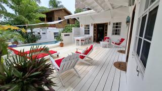 Amanda's Place Casita Carinosa - pool and tropical garden - Caye Caulker - 4
