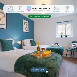 Modern Apartment - Walking Distance to the City Centre - Free Parking, Fast Wi-Fi and Smart TV with Netflix by Yoko Property - 0