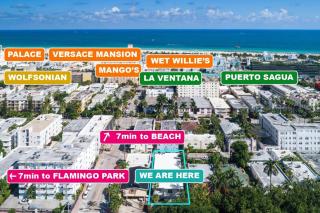 South Beach Steps to Ocean Drive with Free Parking - Miami Beach - 9