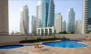 Large Studio Attached to Metro - Dubai Marina Diamond3 - Dubai - 3