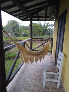 Casa amarela no Rosa - Imbituba - 2