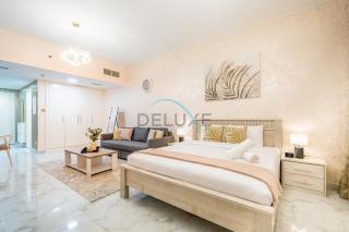 Chic Studio Apartment in Tuscan Residences 1 Arezzo 2, JVC by Deluxe Holiday Homes - Dubai - 1