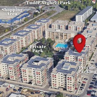 Apartment Solar 50, Private Parking, 2 Bedroom - Bucareste - 3