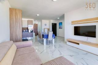 Cosy 2BR Apt with stunning sea views in St Pauls by 360 Estates - St Paul's Bay - 3