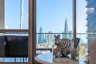 Arbab Homes Super Deluxe 2BR Full Burj Khalifa View- South Ridge - Dubai - 6