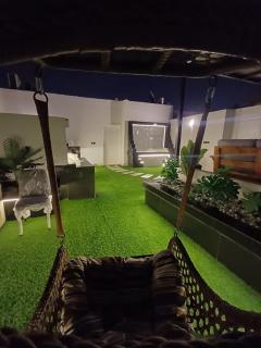 غرفه وصاله وجلسه خارجيه كامله 1234 - Riad - 9