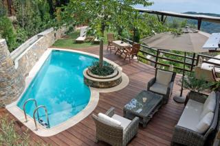 Aenaon Villa with Private Pool Panoramic view - Miléai - 4