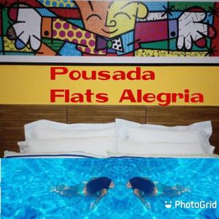 Pousada Flats Alegria piscina climatizada - Olímpia - 0
