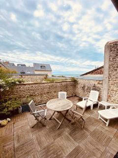Le Mistral, vue mer à 5min de Trouville Deauville - 1